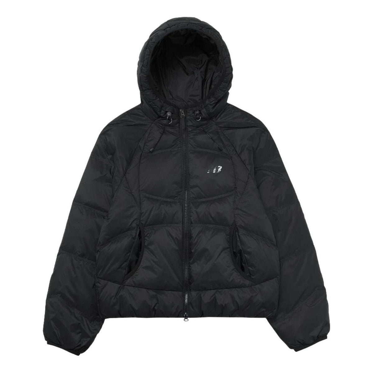 (WMNS) New Balance Flying Lightweight Hooded Down Jacket Asia Sizing 'Black' NBNPF4W942-19
