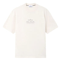 STONE ISLAND Stone Print Regular Fit T-Shirt 'Ivory' L1S1521000-01S0285-V0093