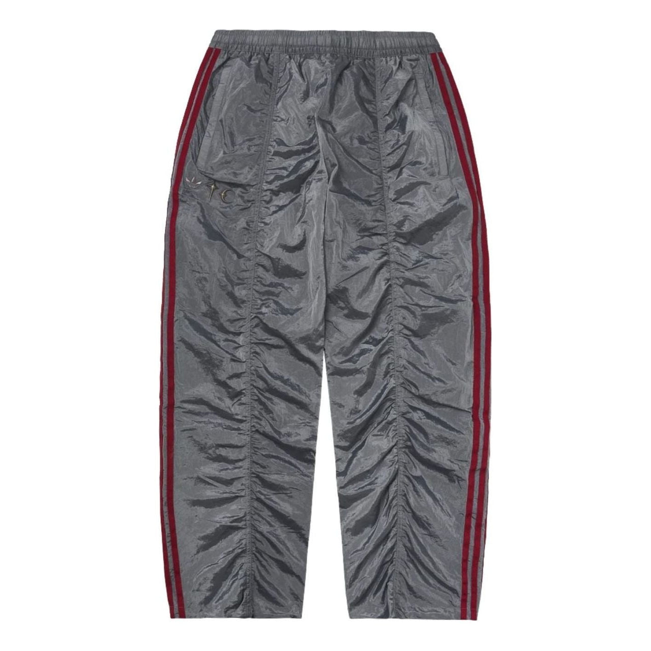 adidas x Thug Club Woven Track Pants Asia Sizing 'Light Onix Silver Metallic' KC2207