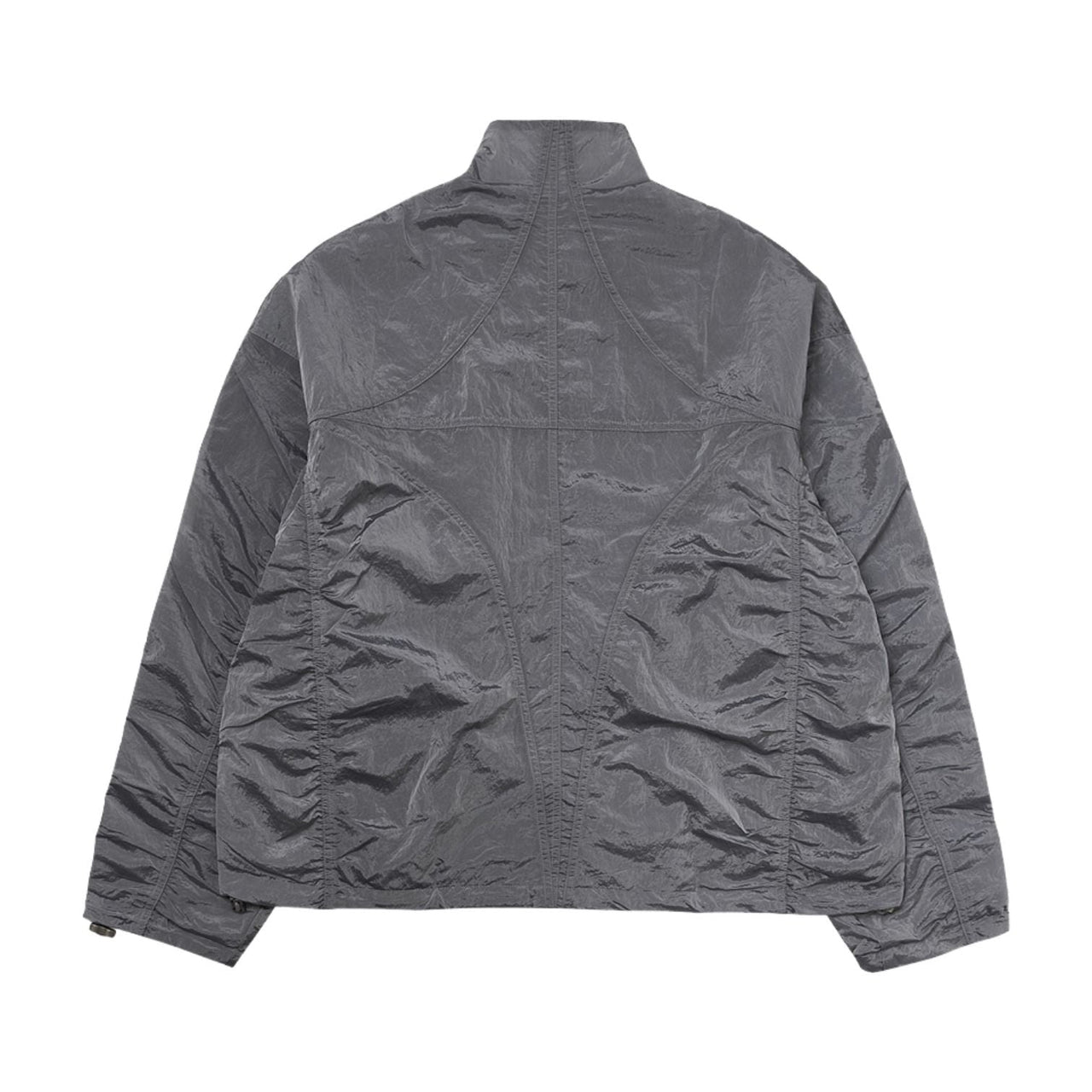 adidas x Thug Club Woven Logo Relaxed Track Jacket Asia Sizig 'Light Onix Silver Metallic' KC2201
