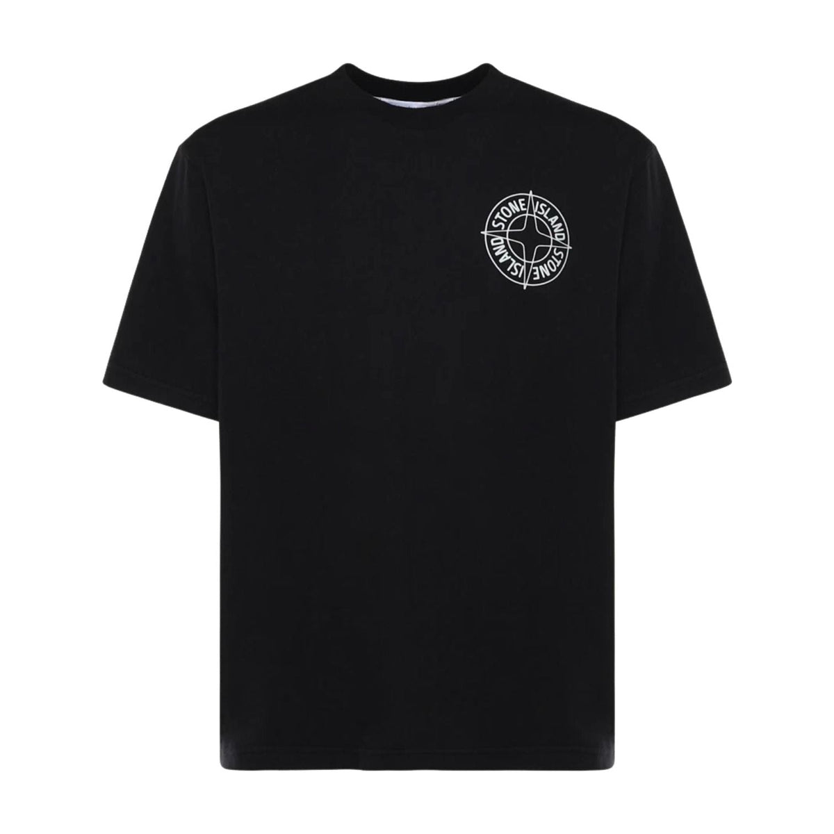 STONE ISLAND Outline Compass Regular Fit T-Shirt 'Black' L1S1521000-01S0284-V0029