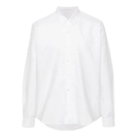 AMI Tone-on-Tone Heart Logo Alexandre Mattiussi Shirt 'Natural White' USH060-CO0031-168