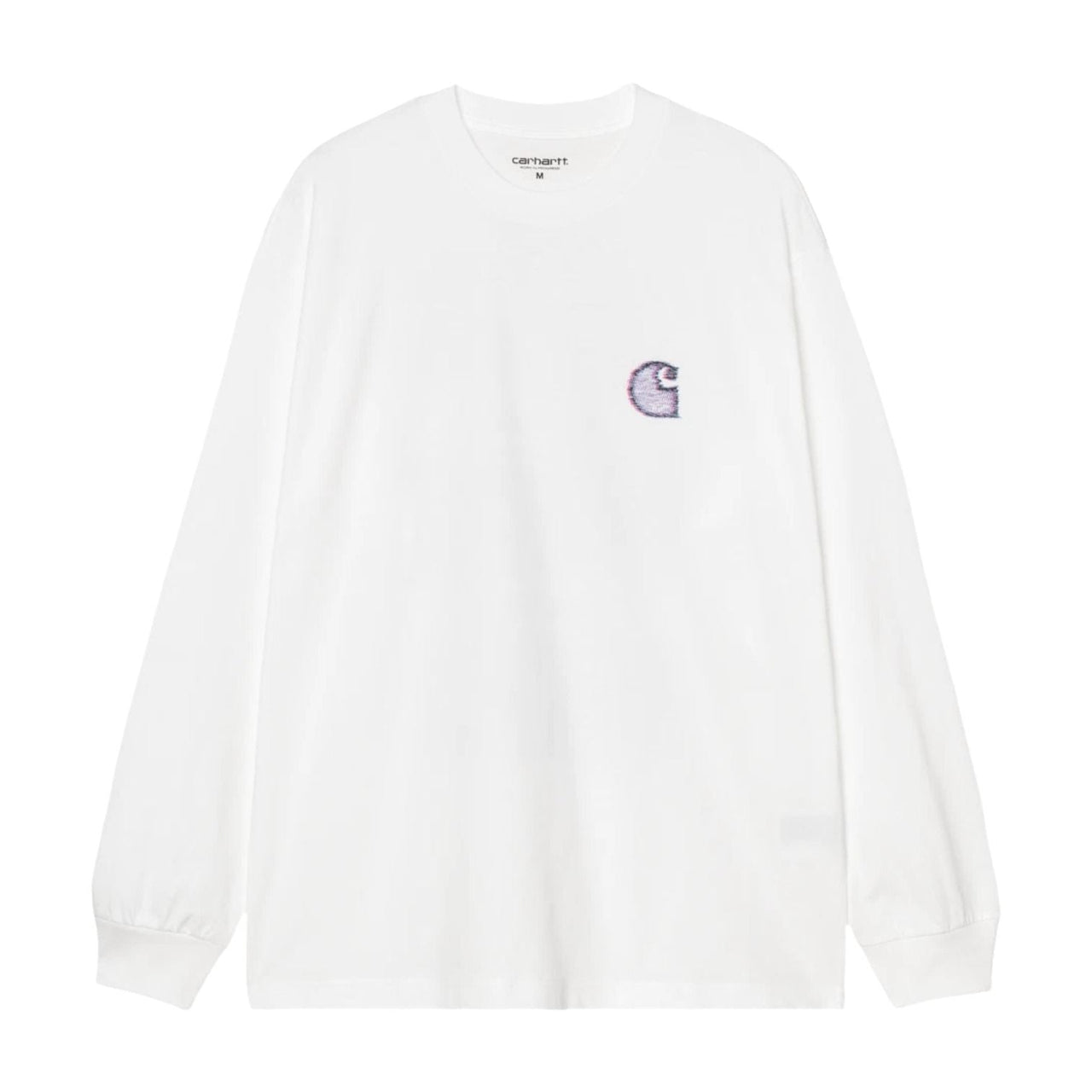 Carhartt WIP Mind Your Head Long Sleeve T-Shirt 'White' I035999-02-XX
