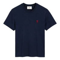 AMI Small Heart Logo T-shirt 'Navy' BFUTS035-724-430