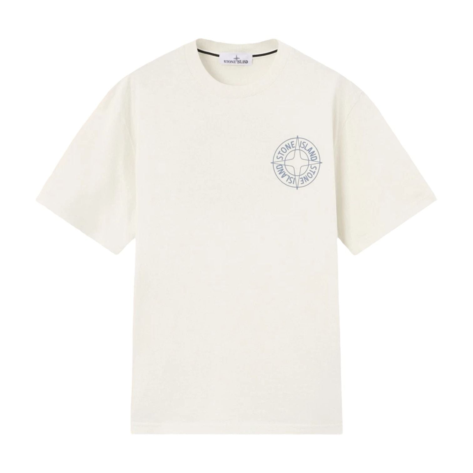 STONE ISLAND Outline Compass Regular Fit T-Shirt 'Ivory' L1S1521000-01S0284-V0093