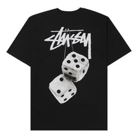 Stussy Fuzzy Dice T-shirt 'Black' 1904765-BLK