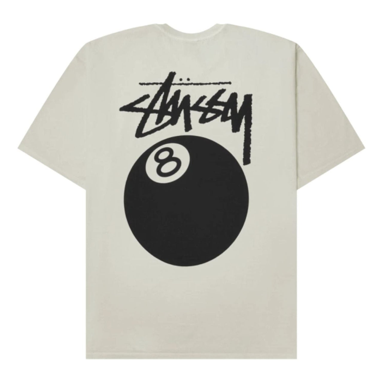 Stussy 8 Ball Pigment Dyed T-Shirt Oversized 'Natural' 1905022-NTU