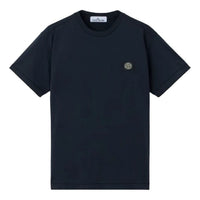 STONE ISLAND 2100027 60/2 Slim-Fit Compass Patch T-Shirt 'Navy' L1S1521000-27S0013-V0020