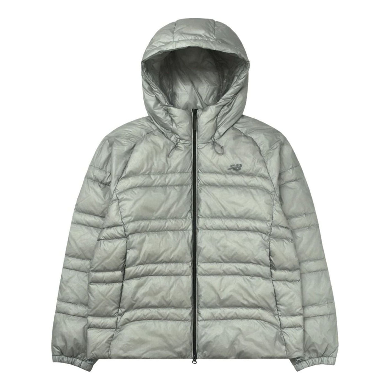 New Balance Flying 77 Superlight Hooded Goose Down Jacket Asia Sizing 'Light Gray' NBNPF41973-16