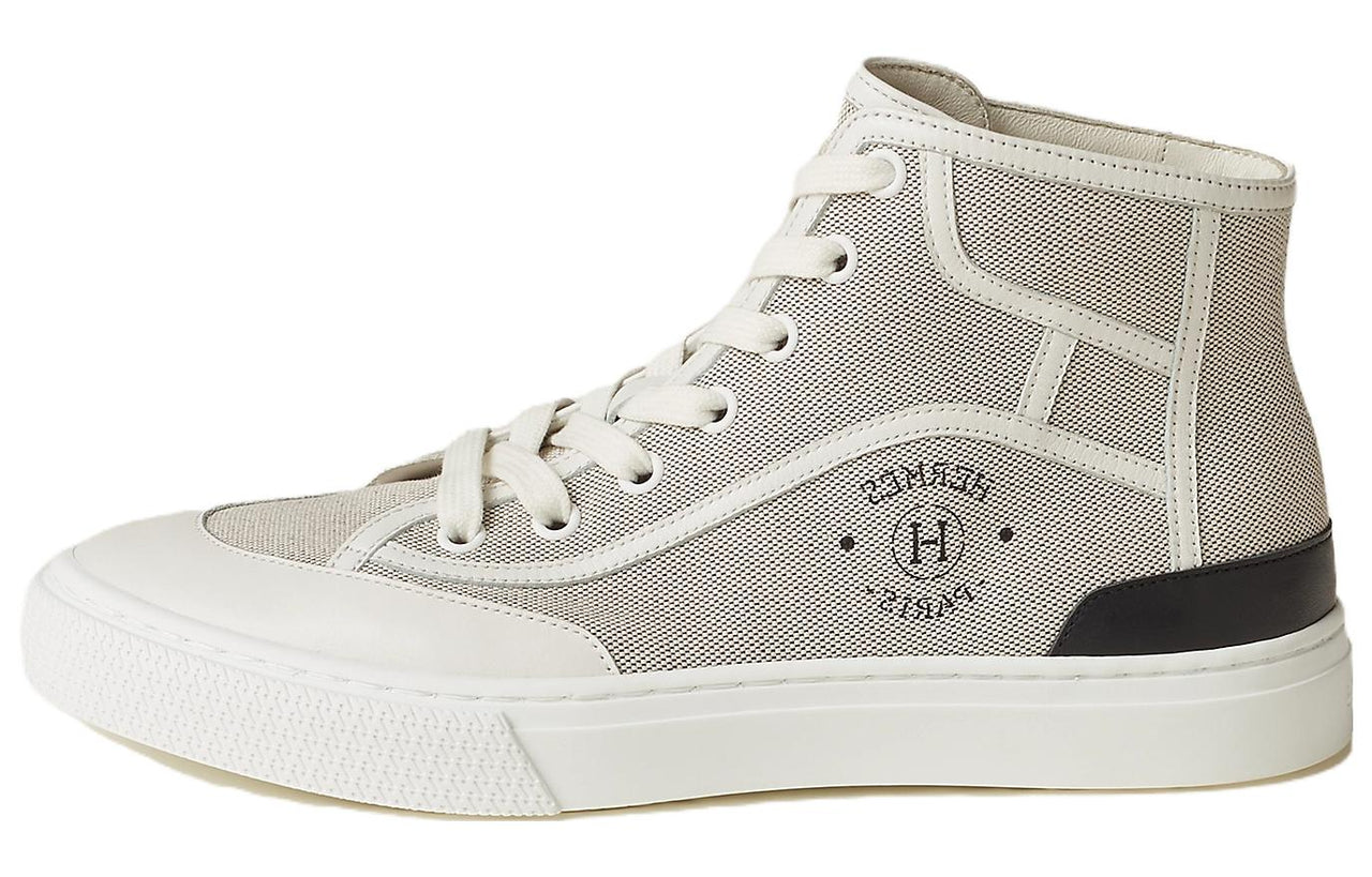 HERMES Get Up Stylish Skateboarding Shoes Women's Gray White