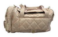 CHANEL Fabric Handbag Travel Bag Unisex