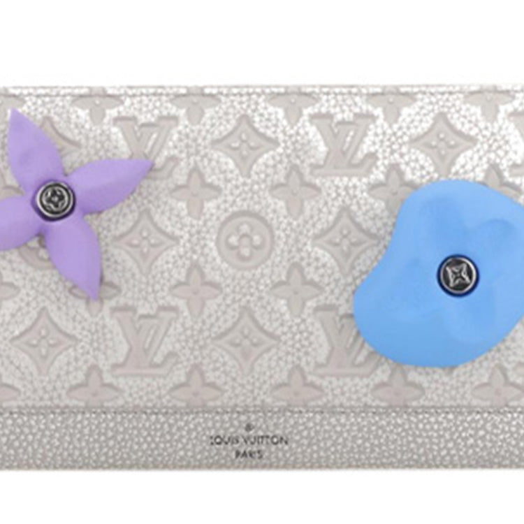 LOUIS VUITTON Leather Clutch Men's