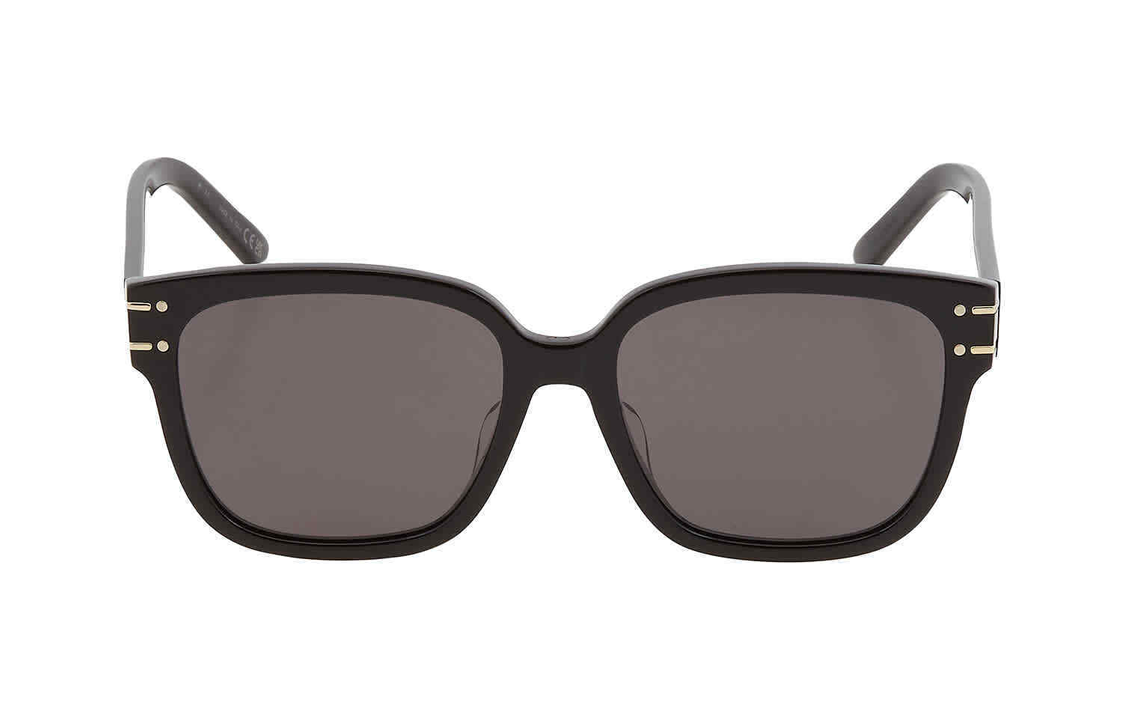 DIOR Acetate Square Sunglasses Women's Black