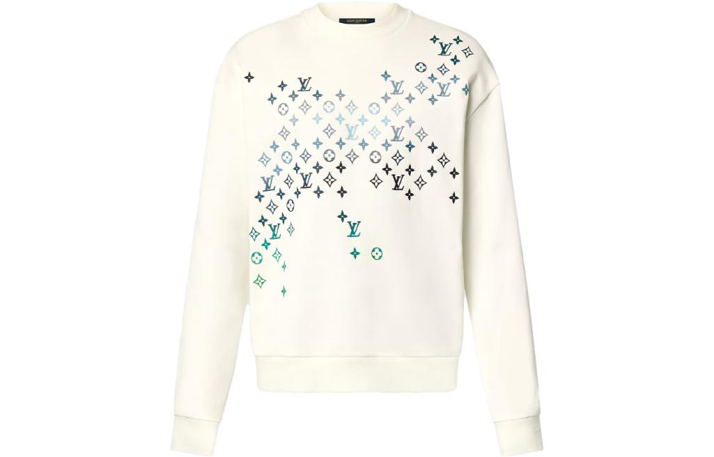 LOUIS VUITTON SS24 Sweatshirt Men's Ecru