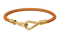 HERMES Leather Bracelets Unisex