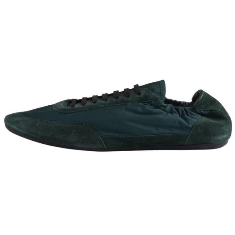PRADA Collapse Low Top Casual Shoes Men's Green