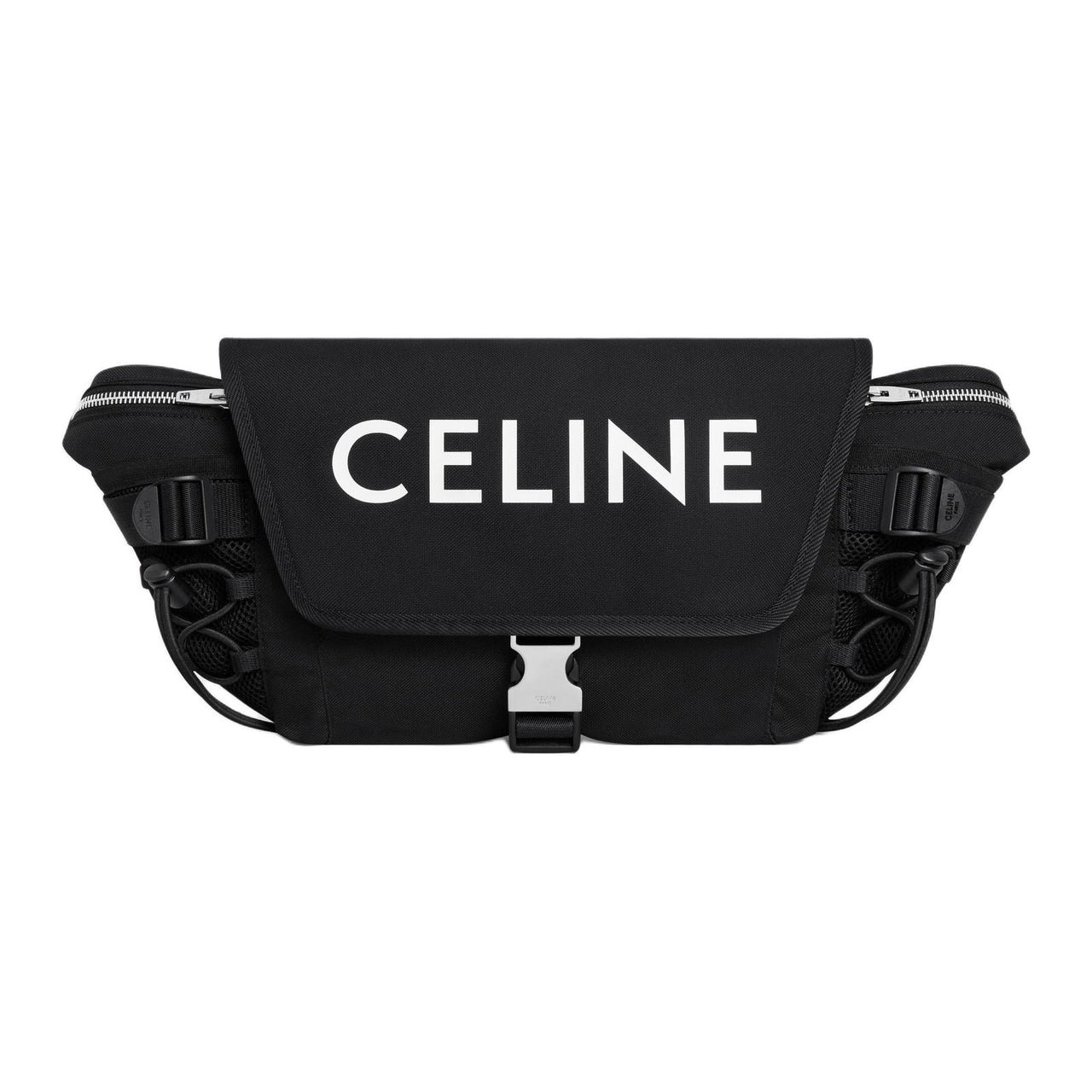 CELINE Nylon Fanny Pack Small Size Men's Black