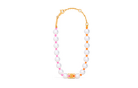 CELINE Plage Pearl Bracelet In Brass With Gold Finish And Resin Pearls