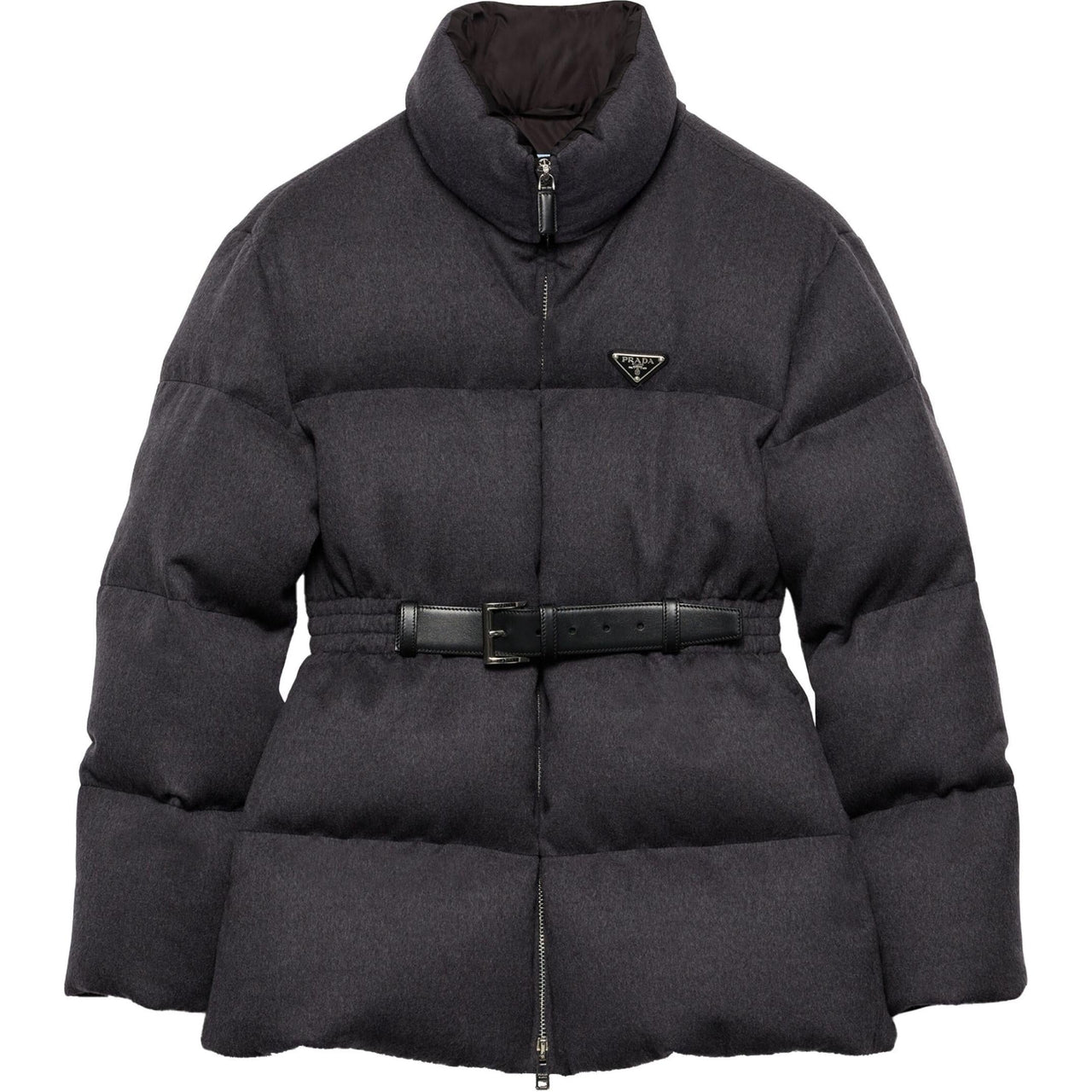 PRADA Flannel Down Jacket