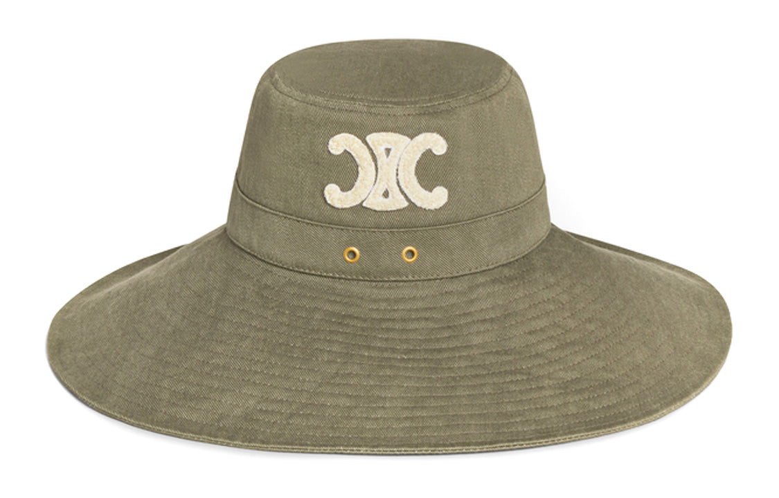 CELINE Bucket Hats Women's Khaki