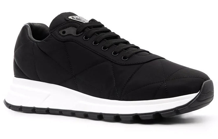 PRADA Casual Shoes Men Low Top Black