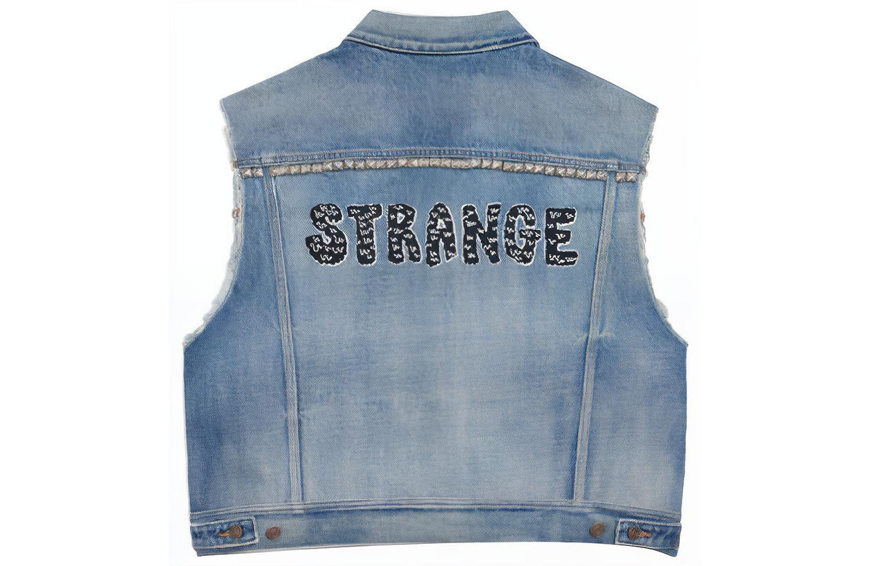 Mermaid X CELINE Vests Men Blue