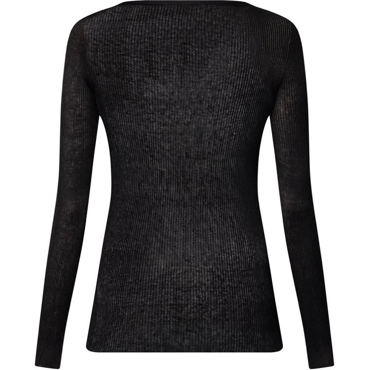 LOUIS VUITTON Ribbed Henley Top