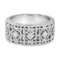 DIOR Diamond 0.60 Ct Rings Unisex White