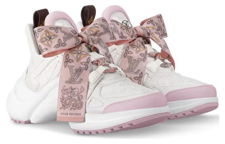 LOUIS VUITTON Archlight 1.0 Year Of The Dragon Low-Top Casual Shoes Women's White