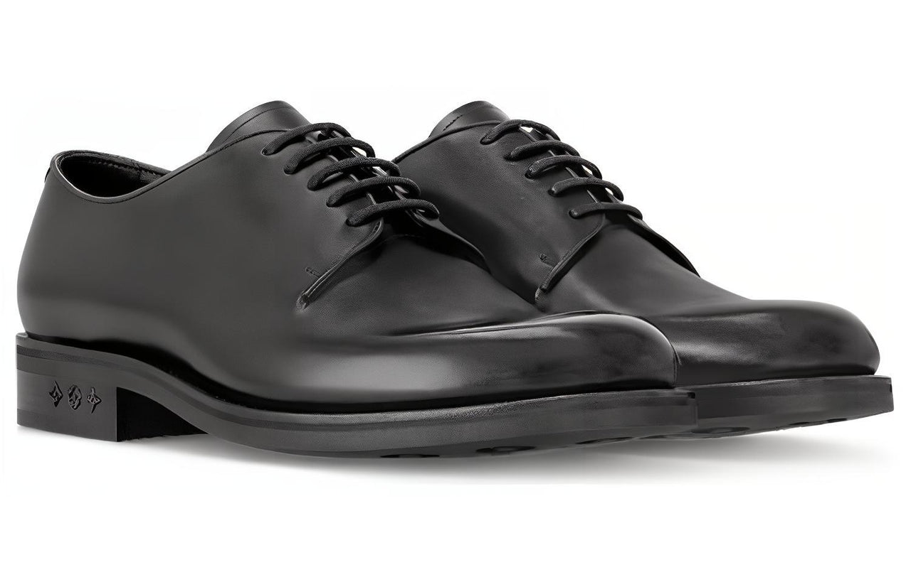 LOUIS VUITTON Vendome Dress Shoes Men's Black