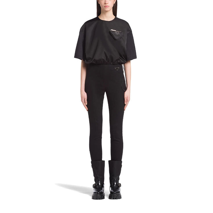 PRADA Crop Tops Women's Black