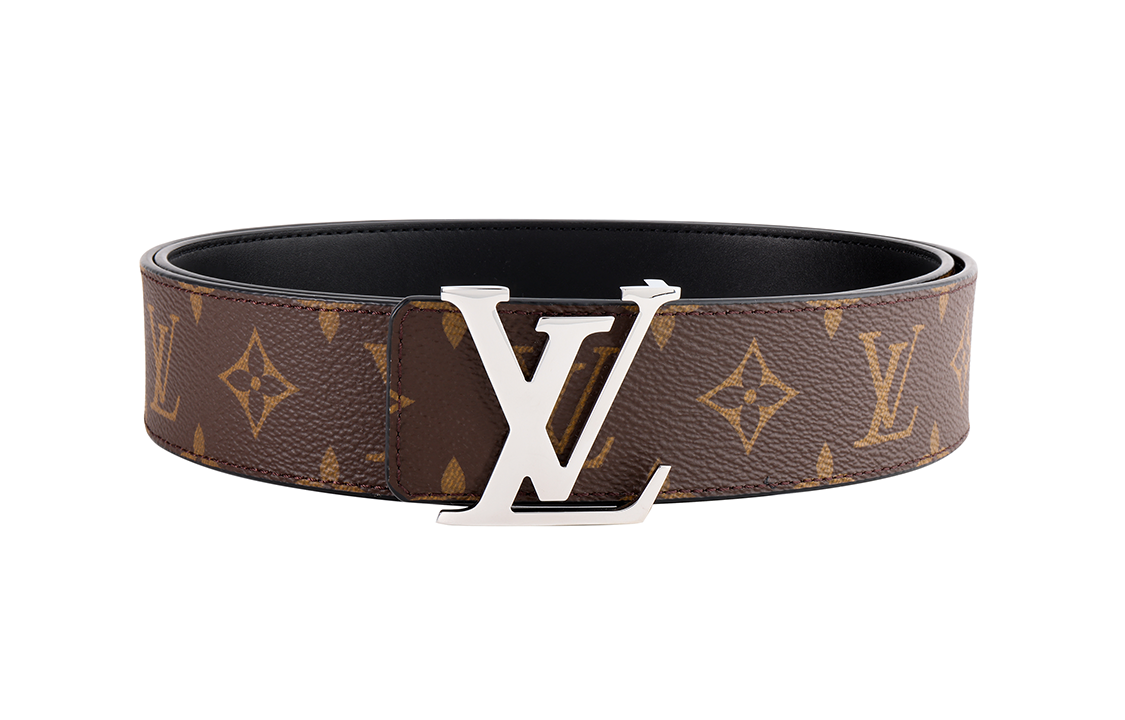 LOUIS VUITTON Belt Lv Initiales Reversible 1.5 Width Monogram