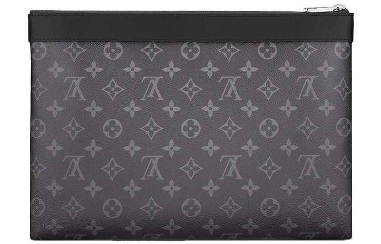 LOUIS VUITTON Discovery Pochette Monogram Eclipse Canvas
