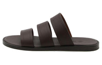 Loro Piana Slip-Resistant Slide Slippers Men's Brown