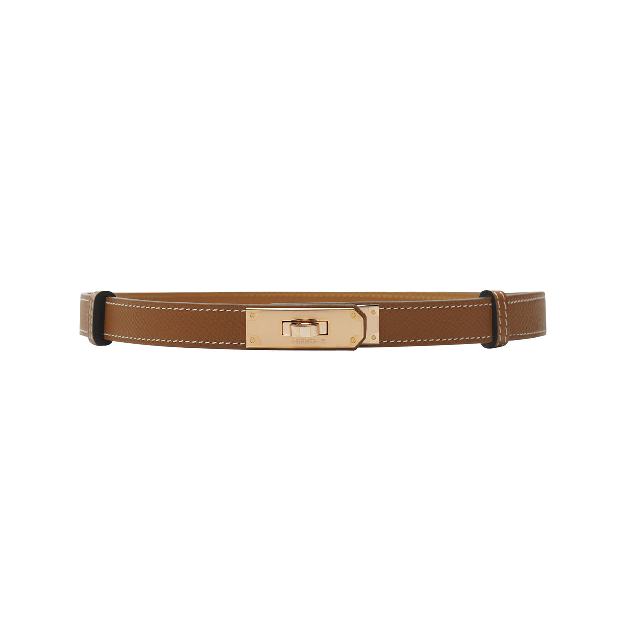 HERMES Leather Belts Unisex