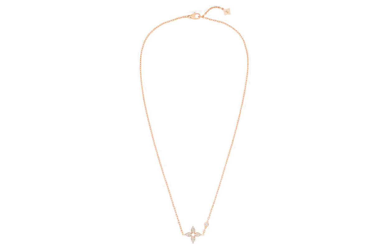 LOUIS VUITTON Idylle Blossom Pendant Pink Gold And Diamonds