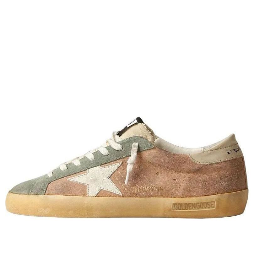 Golden Goose Super-Star 'Brown Green White' GMF00101-F004028-82123