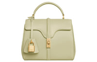 CELINE Calfskin Shoulder Bag Crossbody Bag Handbag Mini Women's Apple Green