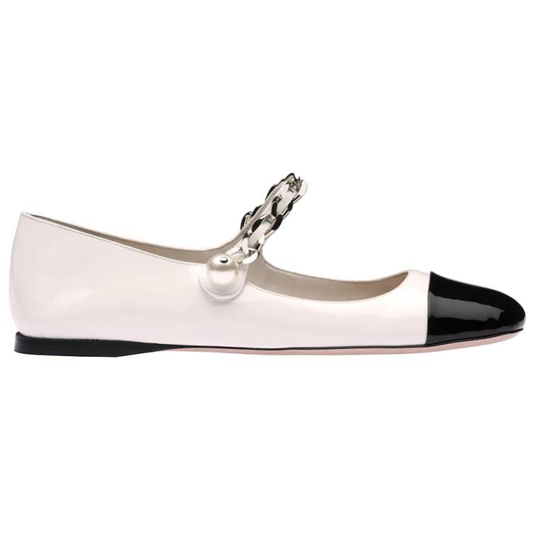MIU MIU Two-Toned Ballerinas