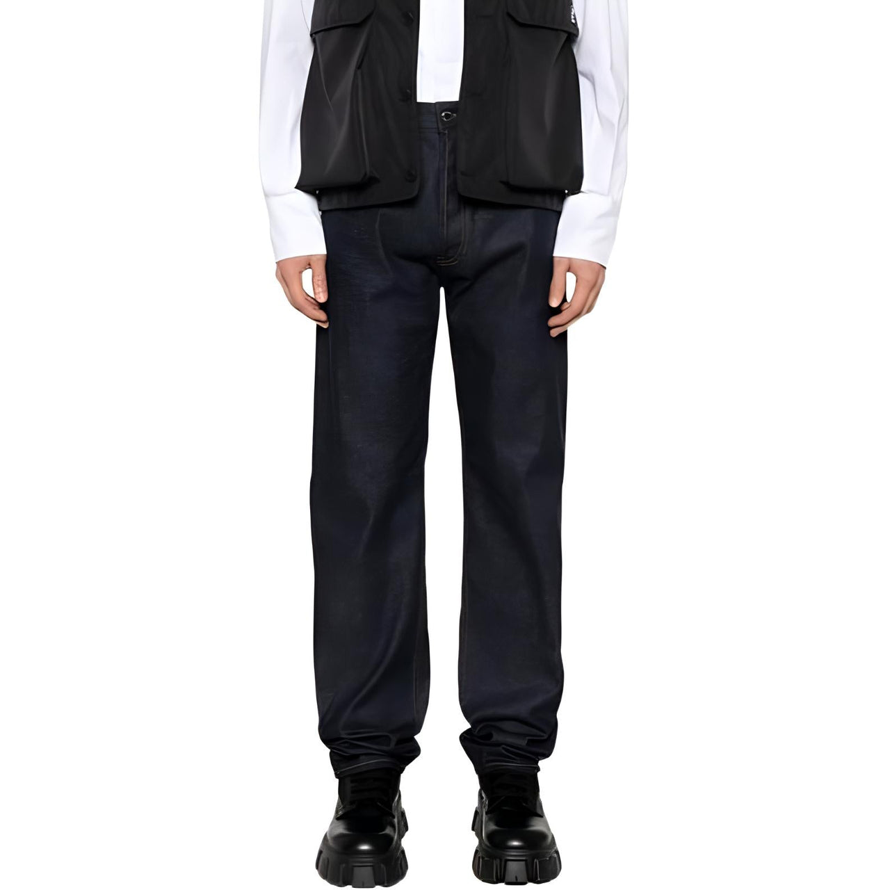 PRADA SS24 Jeans Men's Dark Blue