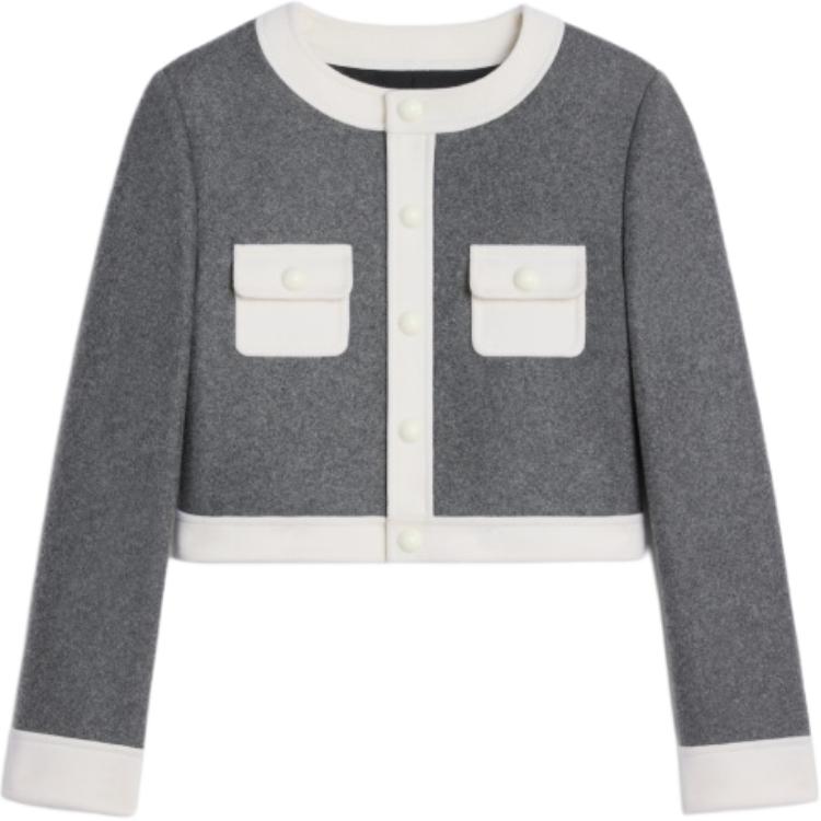 CELINE Brompton Jacket In Wool Cloth