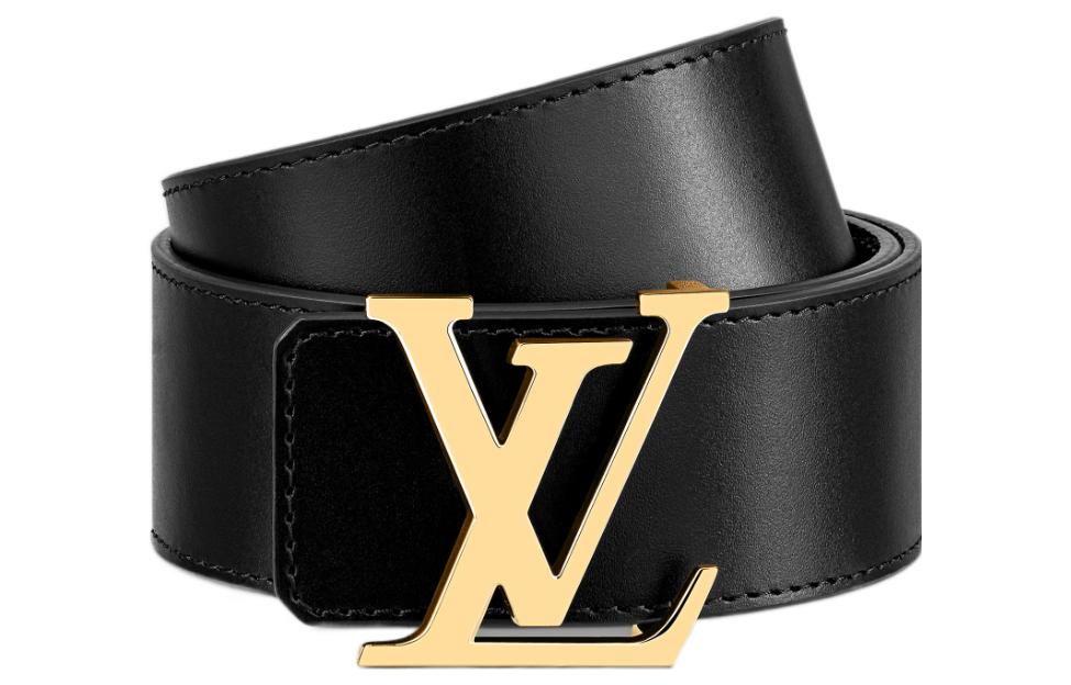 LOUIS VUITTON Belt Facettes Vernis Amarante