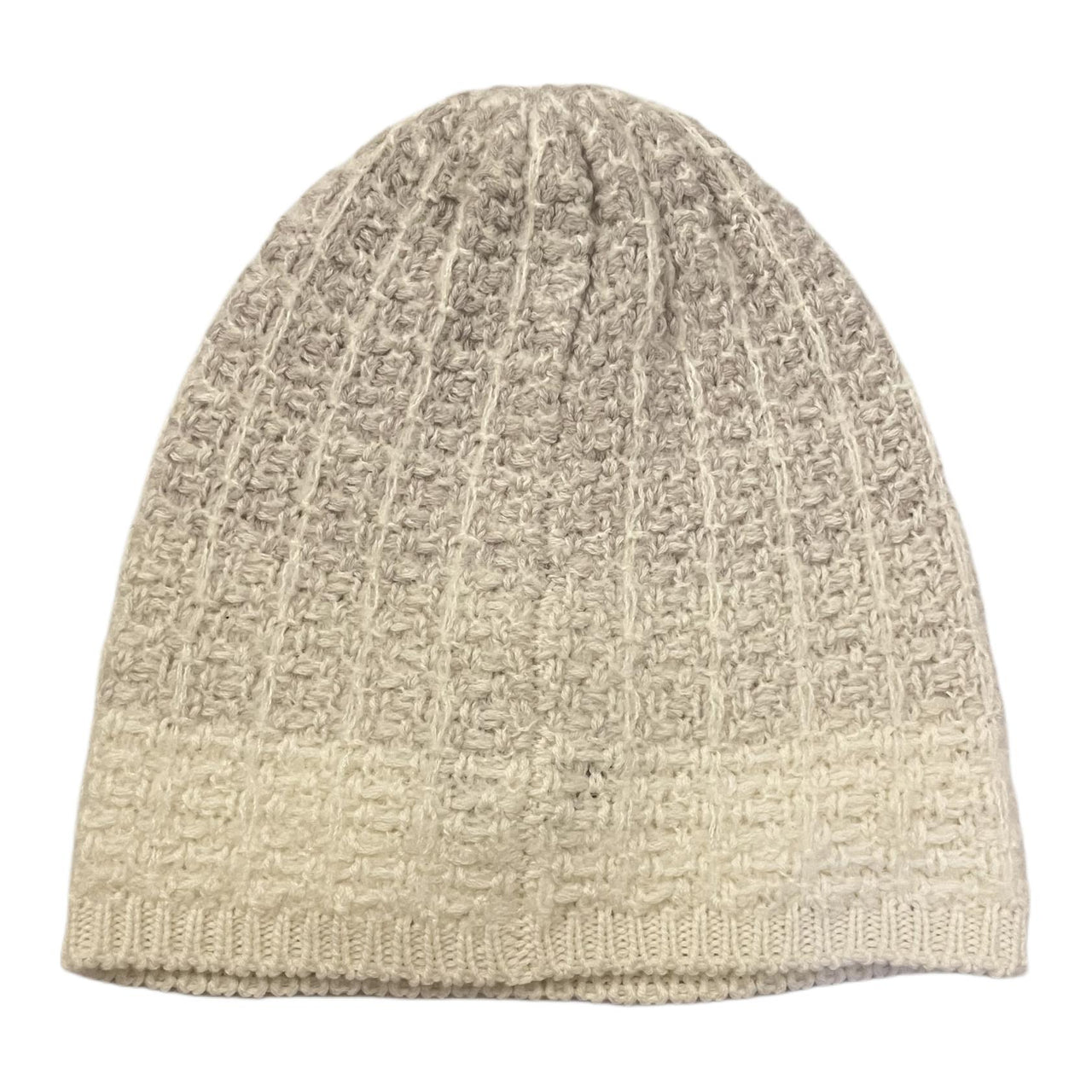 CHANEL Cashmere Silk Beanies Unisex Gray