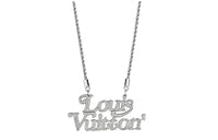 LOUIS VUITTON X Nigo Squared Strass Necklace