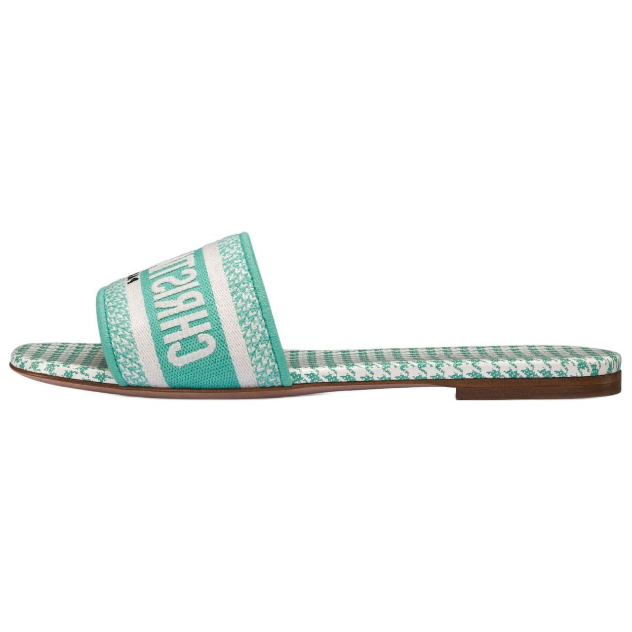 DIOR DIORIVIERA Slide Slippers Women's Mint Green