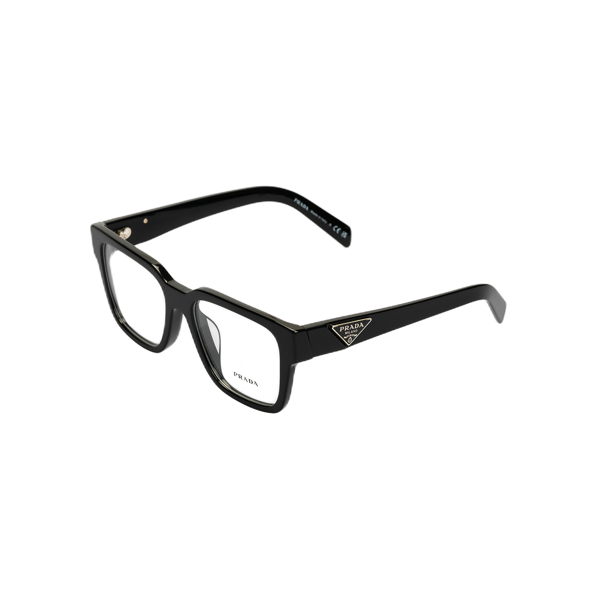 PRADA Square Eyeglass Frames Unisex