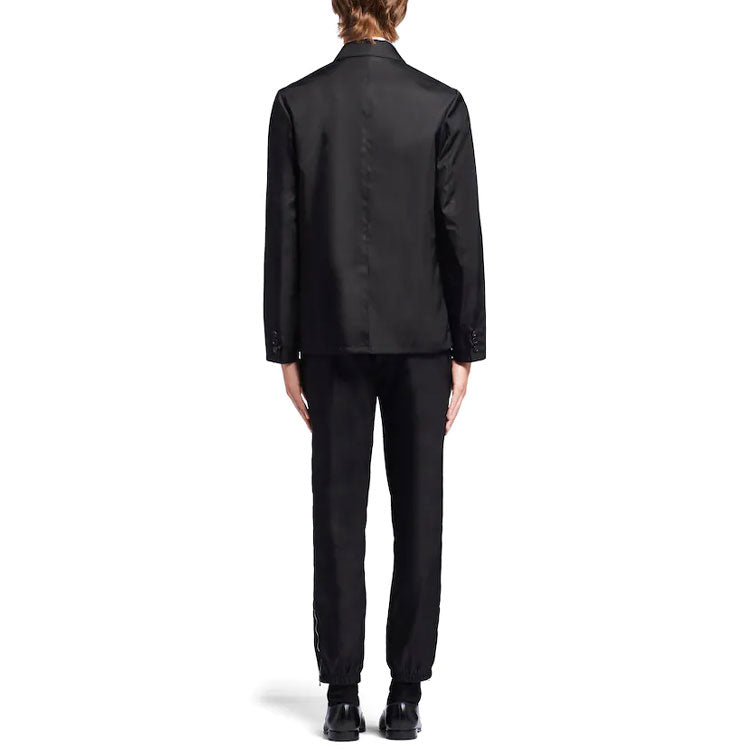 PRADA SS21 Business Suit Coat Men's Black