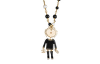 CHANEL Necklaces Unisex Silver
