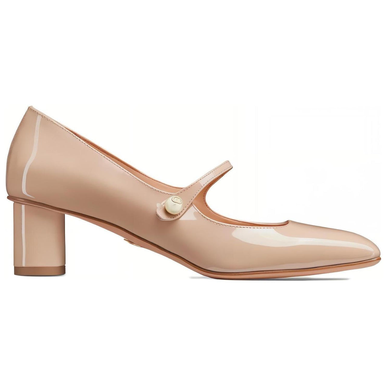 DIOR Jolie Dior Chunky Heel High Heels 5cm Women's Pink