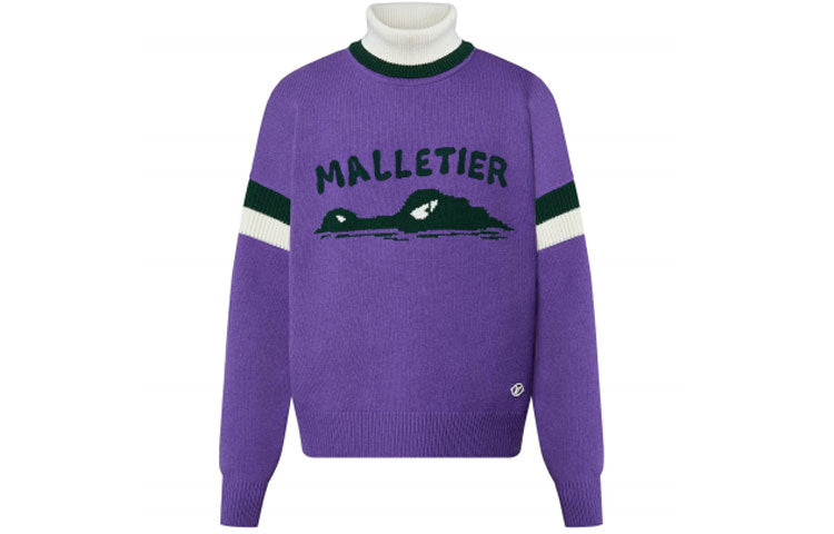 LOUIS VUITTON FW22 Sweater Men's Purple